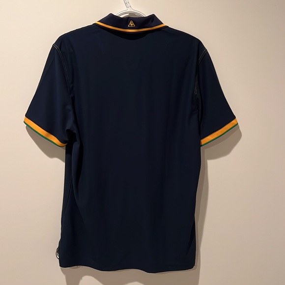 Navy Le Coq Sportif polo golf shirt - Picture 5 of 7
